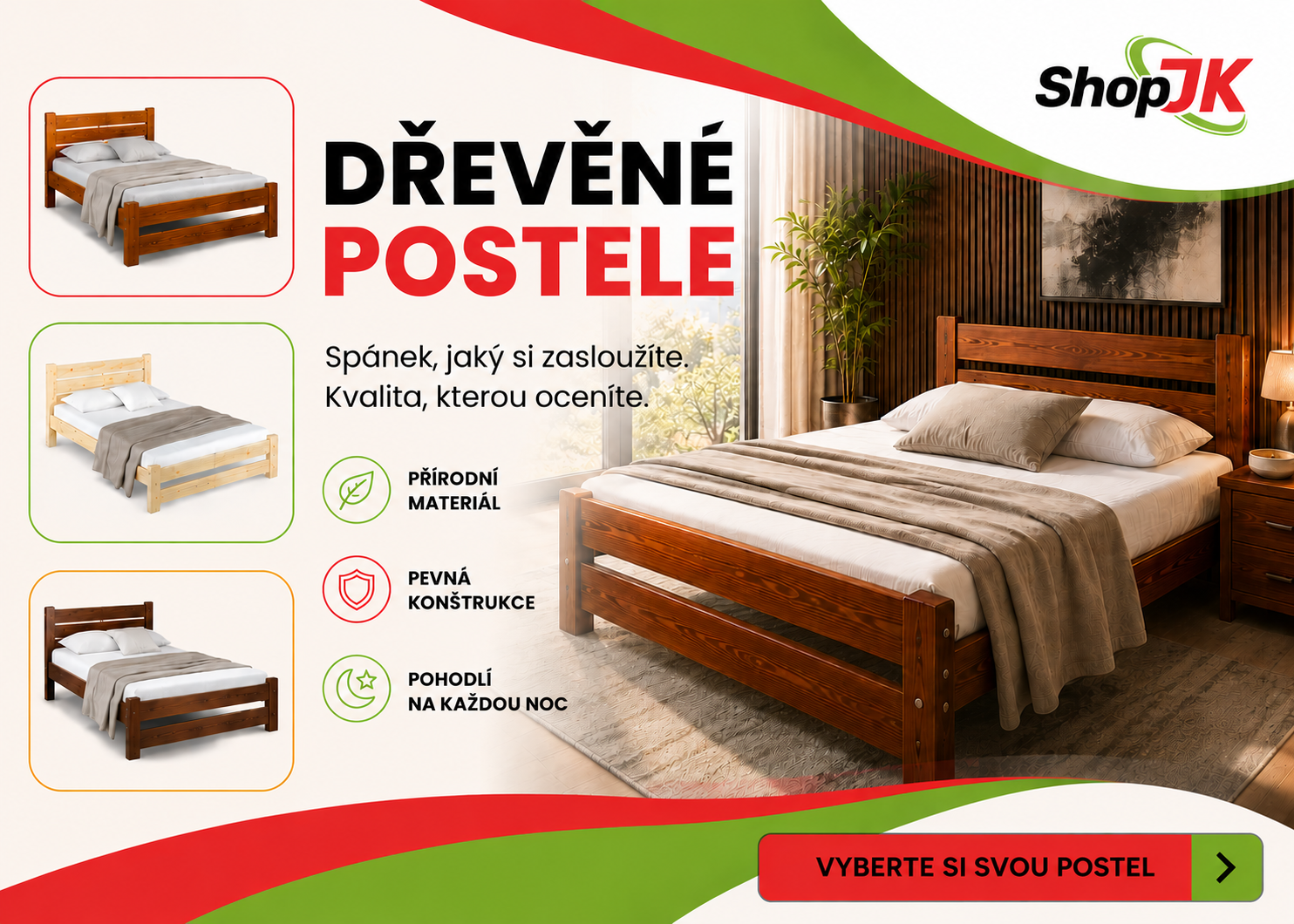 Postele