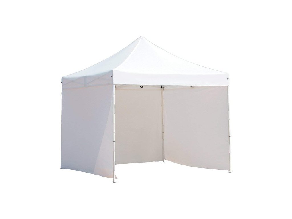 Nůžkový stan hliníkový HEX50 3 x 3 m bílý
