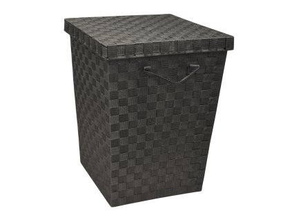 duzy kosz na pranie modena czarny