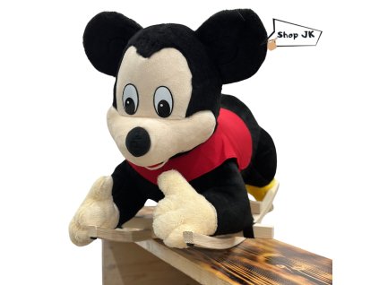 50202 1 detske plysove hojdacie zvieratko mickey 691