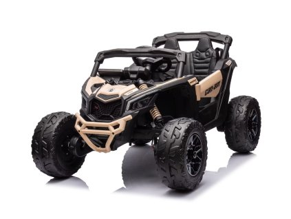 Elektrické autíčko Maverick UTV CAN AM zlatě černé