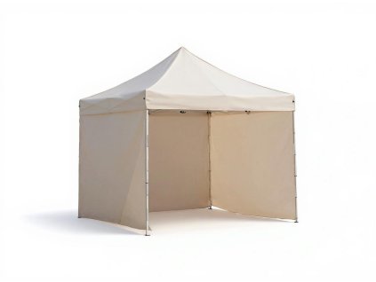 Nůžkový stan hliníkový HEX50 3 x 3 m béžový