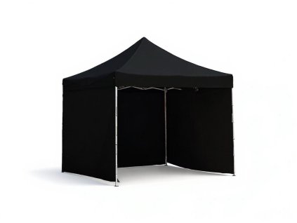 Nůžkový stan hliníkový HEX50 3 x 3 m černý