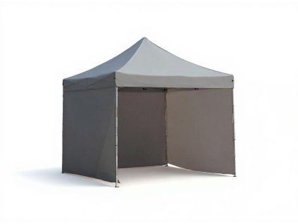 Nůžkový stan hliníkový HEX50 3 x 3 m šedý