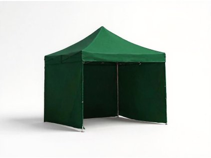 Nůžkový stan hliníkový HEX50 3 x 3 m zelený