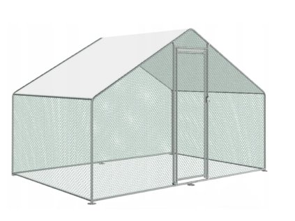 Voliéra pro drůbež o rozměru 3 x 2 m