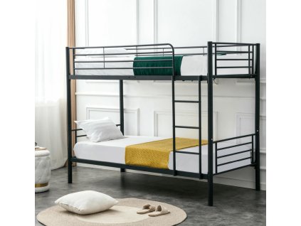 Patrová postel černá Rodez