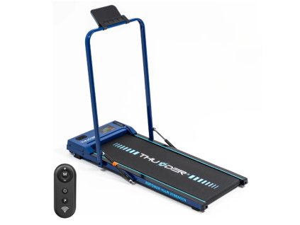 Ukázka modrého běžeckého pásu Thunder Viva