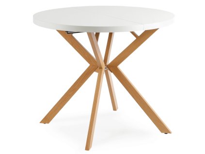 Ukázka jídelního stolu Lugo v bílé barvě