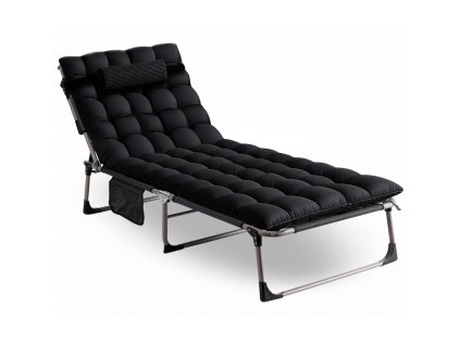 Ukázka lehátka Venus v černé barvě