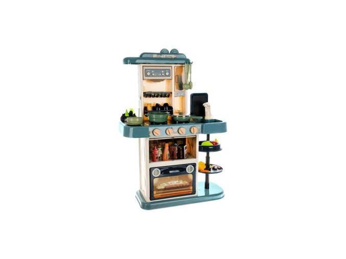 DĚTSKÁ KUCHYŇKA - MODERN KITCHEN - MODRÁ - 72CM - 11546