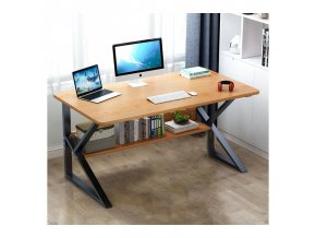 biurko komputerowe biurowe z polka stl08br