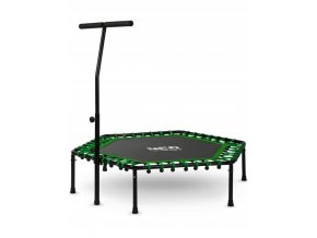 51219 fitness trampolina s uchytom zelena ns 103