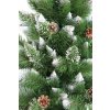 2160 1 vianocny stromcek borovica zasnezena so siskami 150 cm
