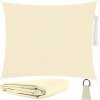 Nepromokavá sluneční plachta 3,6 x 3,6 m béžová