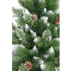 2220 1 vianocny stromcek borovica zasnezena so siskami 180 cm