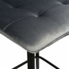 3003hoker krzeslo barowe hamilton velvet welurowe grafitowe 5