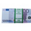 500euro banknoty do zabawy i nauki plik 100szt GRATIS