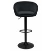 3096hoker krzeslo barowe paterson czarny welur velvet 4