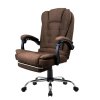 Kancelářské křeslo materiál boss hnědé