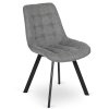 Jídelní židle Rick v šedé barvě