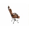 Kancelářská židle hnědá eko kůže Directo