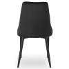 Jídelní židle černá velur Bari