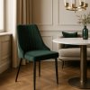 Jídelní židle zelená velúr Bari