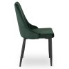 Jídelní židle zelená velúr Bari