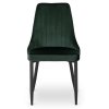 Jídelní židle zelená velúr Bari