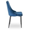 Jídelní židle modrá velúr Bari