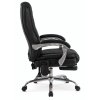 Kancelářská židle polohovatelná černá eko kůža Giorgio  + masážna funkcia zadarmo