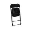 Cateringová skládací židle černá