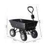 Zahradní vyklápěcí vozík černý