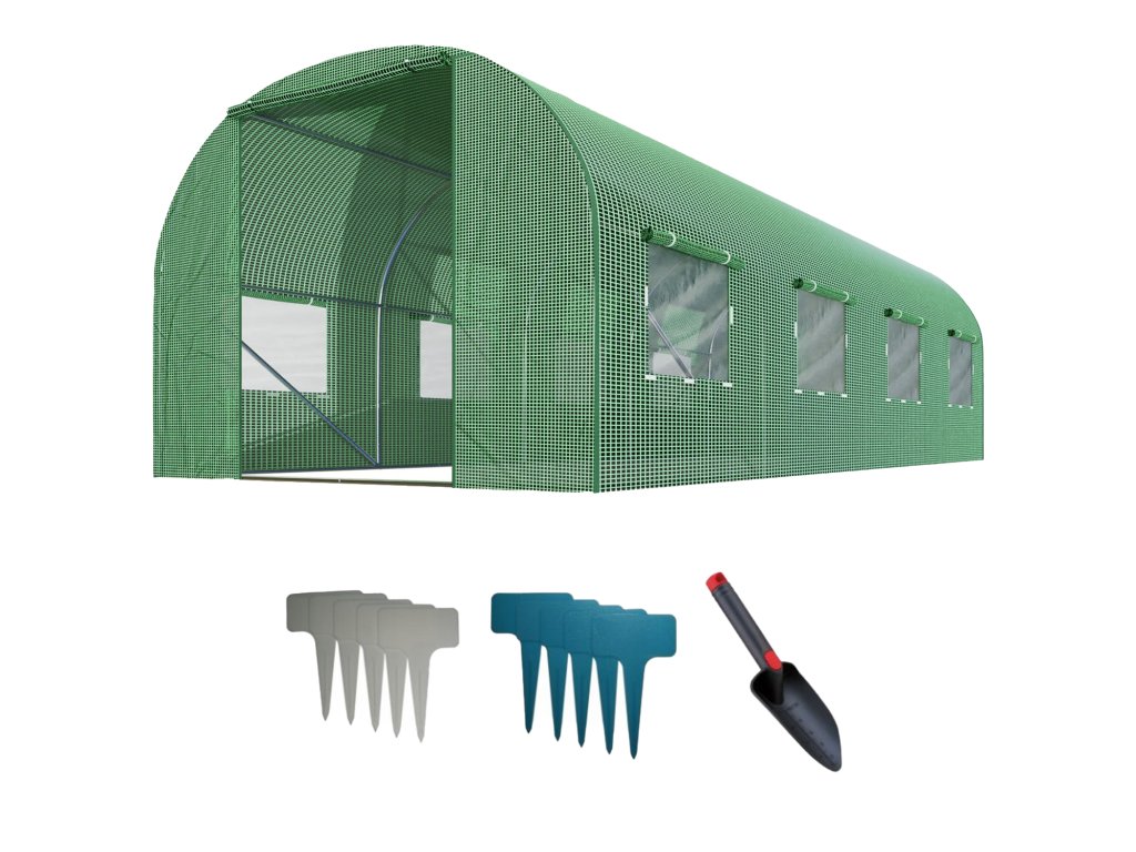 FOLIENGEWÄCHSHAUS PREMIUM PRO 2,5X4M MIT UV-FILTER + GESCHENK