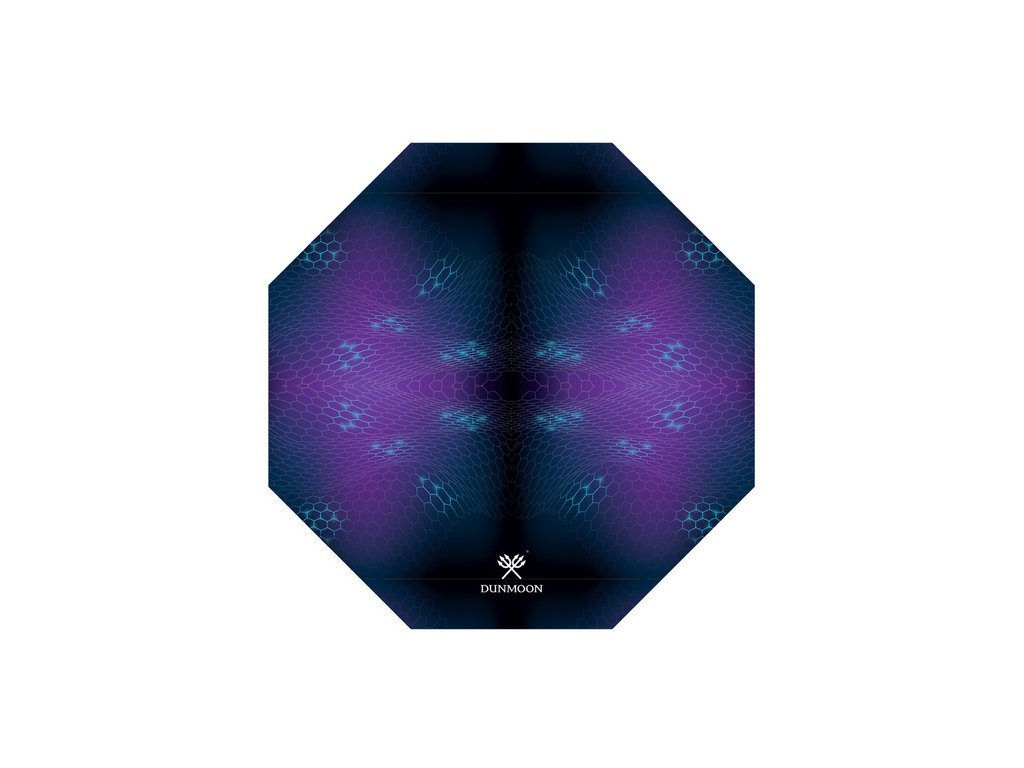 Beispiel einer achteckigen Unterlage für Gaming-Stühle