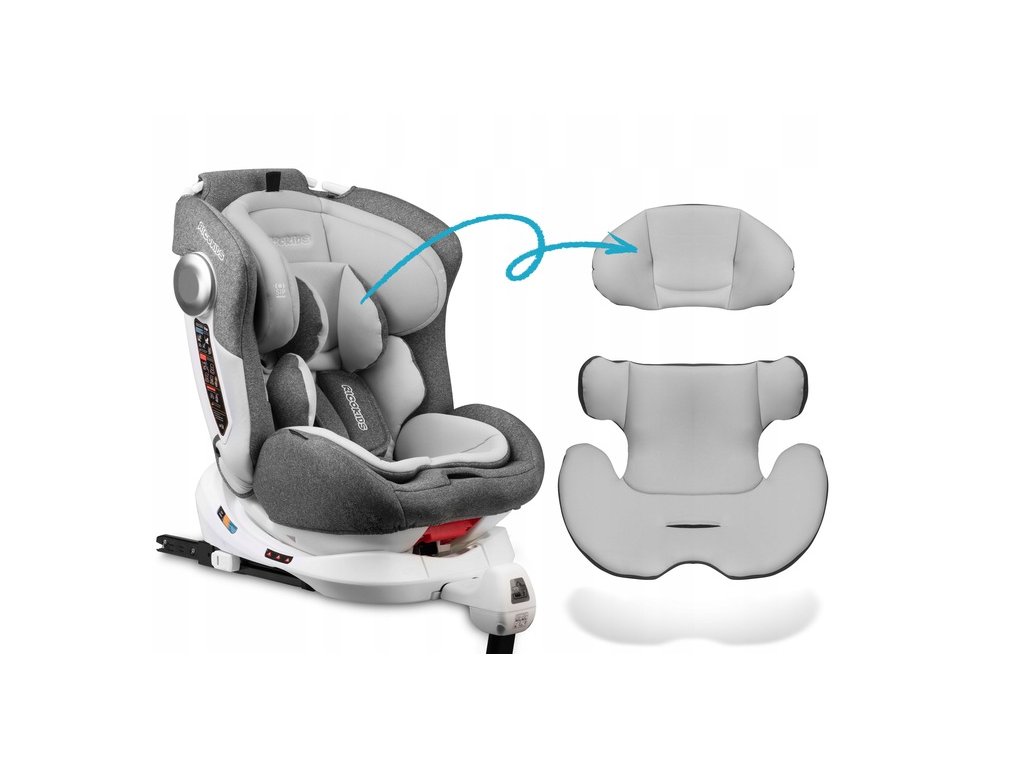 KINDER-AUTOSITZ - ISOFIX -STIGO 0-36 KG GRAU 7120 | shopJK