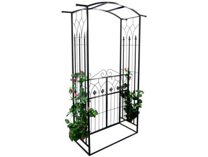 Gartenpergola mit Tor