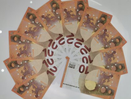 10 Euro Kinder Spielgeldscheine von hinten