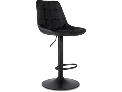 Barhocker Arcos2 Samt schwarz