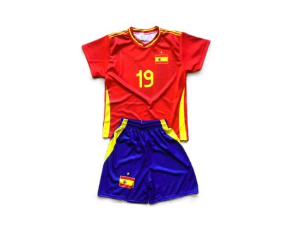Kinder Heimtrikot Lamine Yamal Spanien