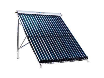 Sonnenkollektor ohne Wassertank