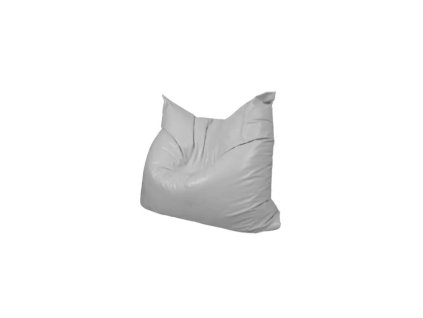 Sitzkissen Puff 120 x 100 x 30 cm grau