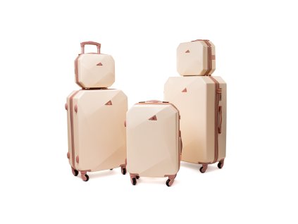 Beige Koffer