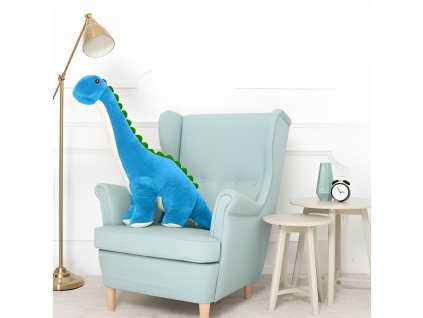 Plüschdinosaurier Tobi 110 cm blau