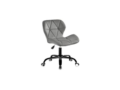 Bürostuhl hellgrauer Velours Noto
