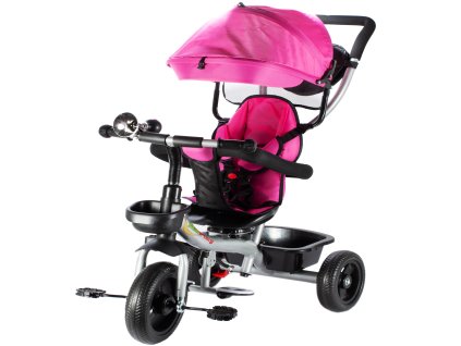 Kinder Dreirad mit rosa Dach