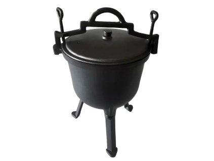 Lackierter Eisenkessel 8 - 15 l