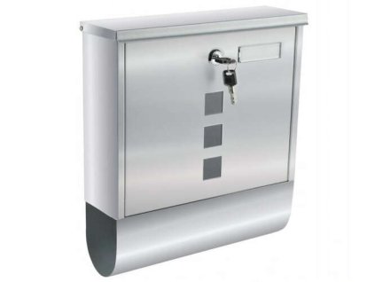 Beispiel des grauen Briefkastens Malatec