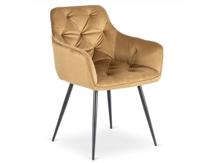 Esszimmerstuhl Modesto in Senfgelb